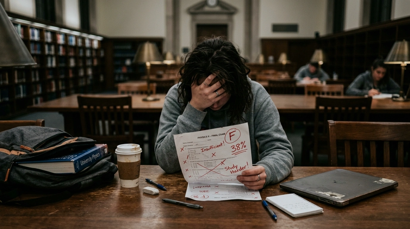 Best Metaphors for Failing a Test