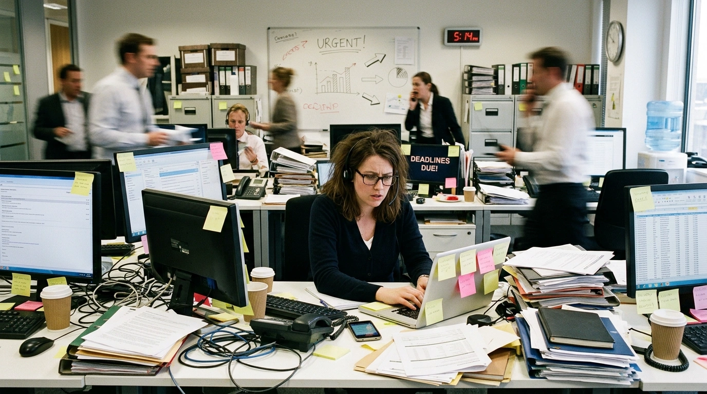 Comparison Table Workplace Chaos Metaphors
