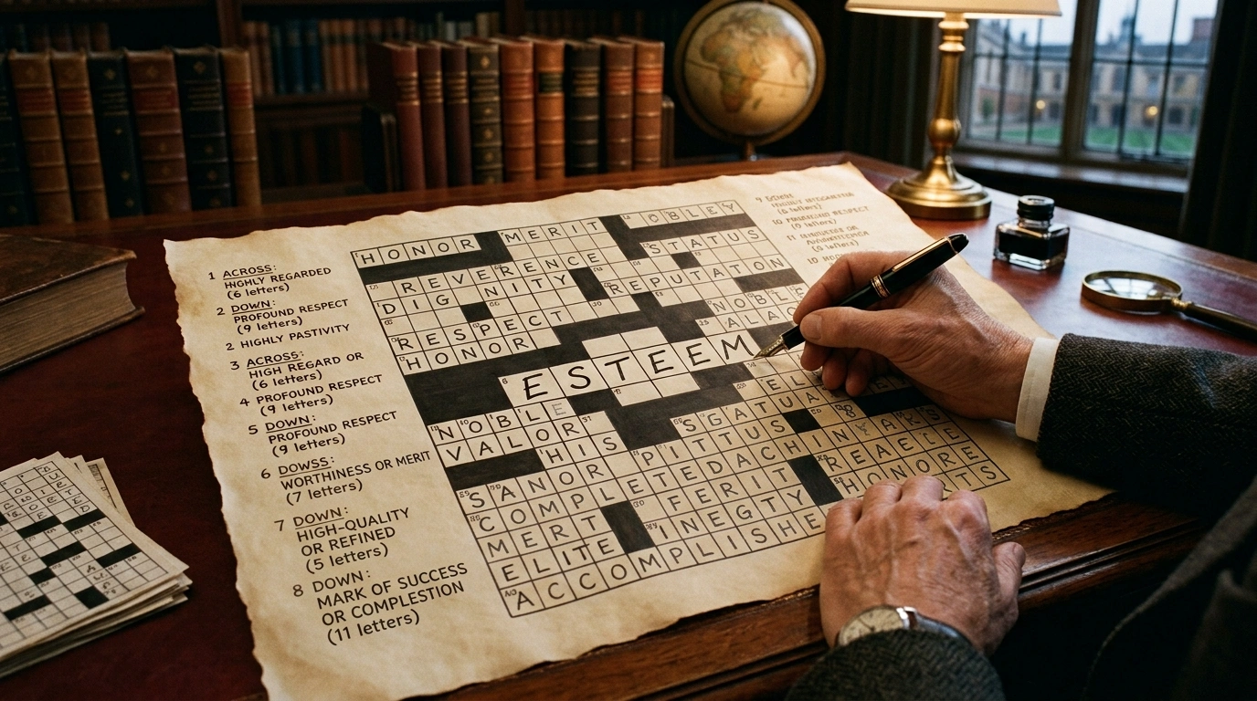 Metaphor for High Esteem Crossword Examples