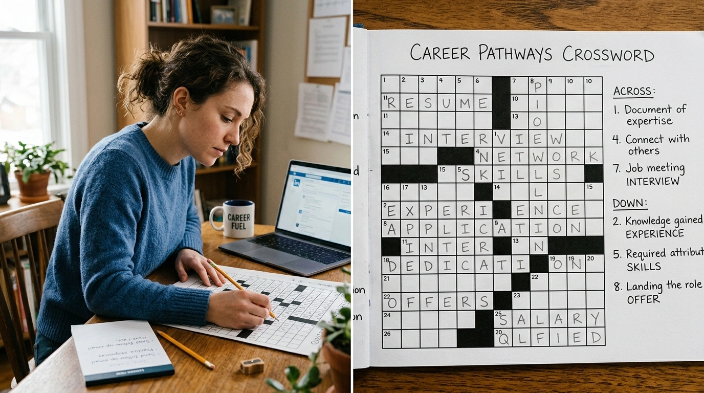 Popular Job Metaphor Crossword Examples