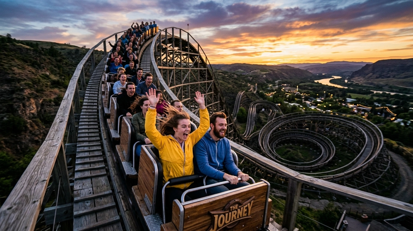 When Should You Use These Metaphors for a Roller Coaster Ride