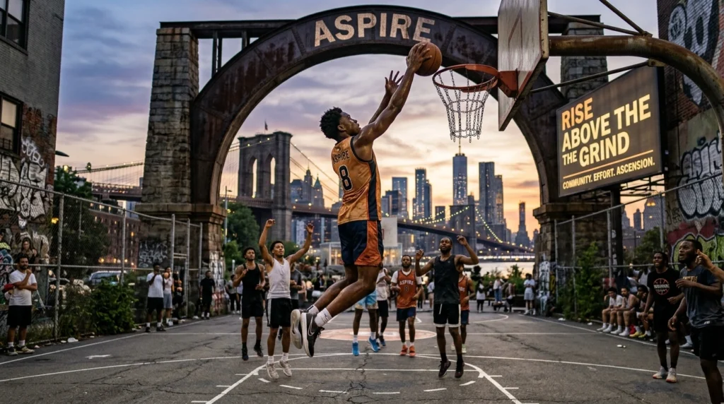 a metaphor for basketball