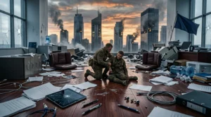 metaphor for a battleground