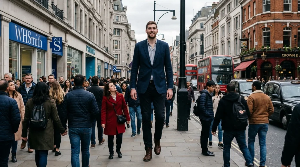 metaphor for a tall person