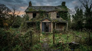 metaphor for abandoned house