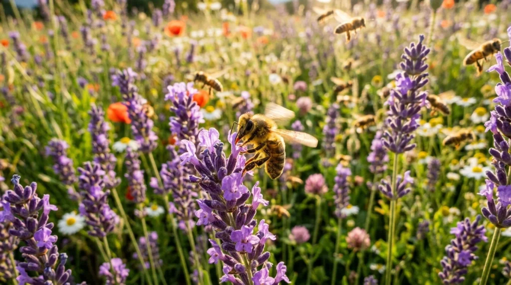 metaphor for bees
