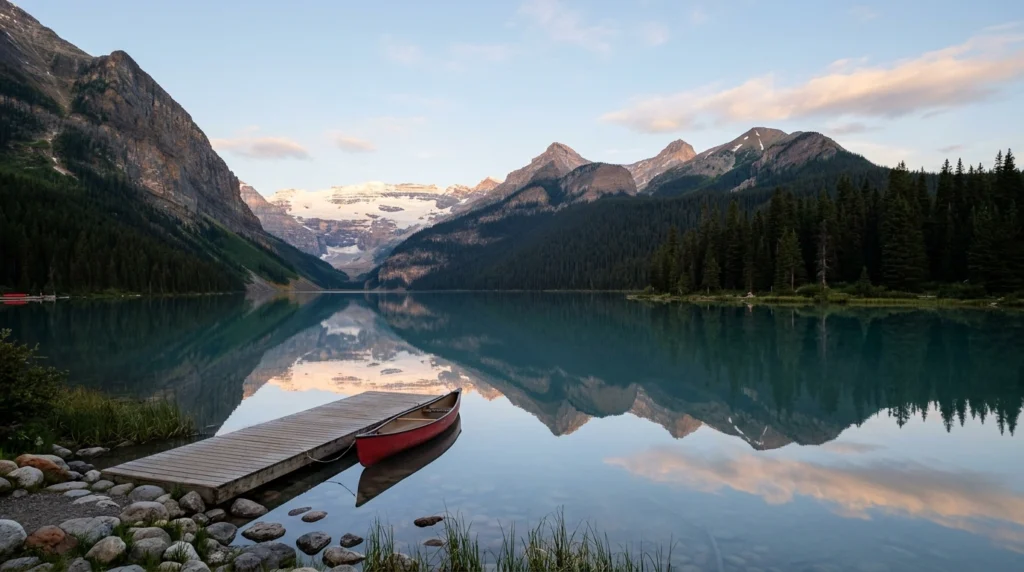 metaphor for calm water