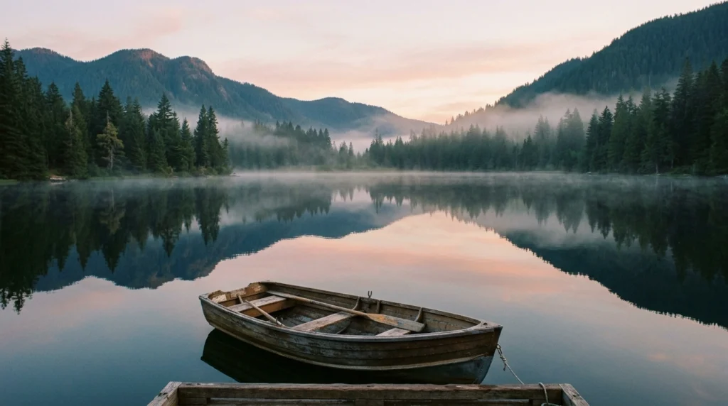 metaphor for calmness