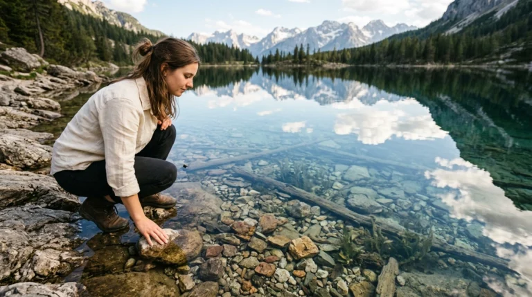 metaphor for clear water