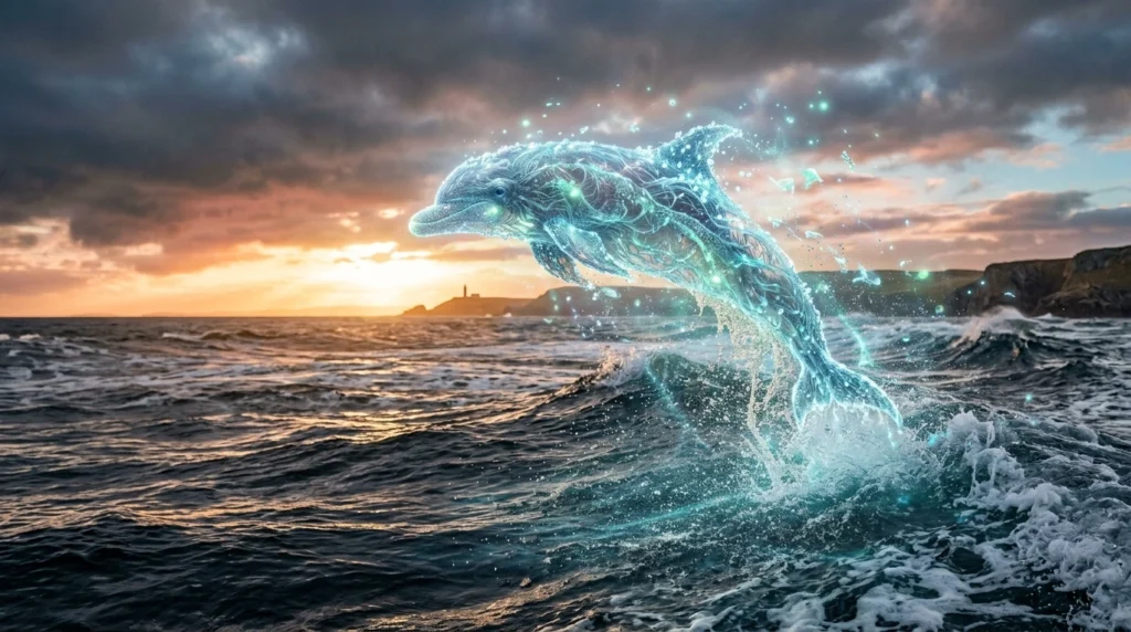 metaphor for dolphin