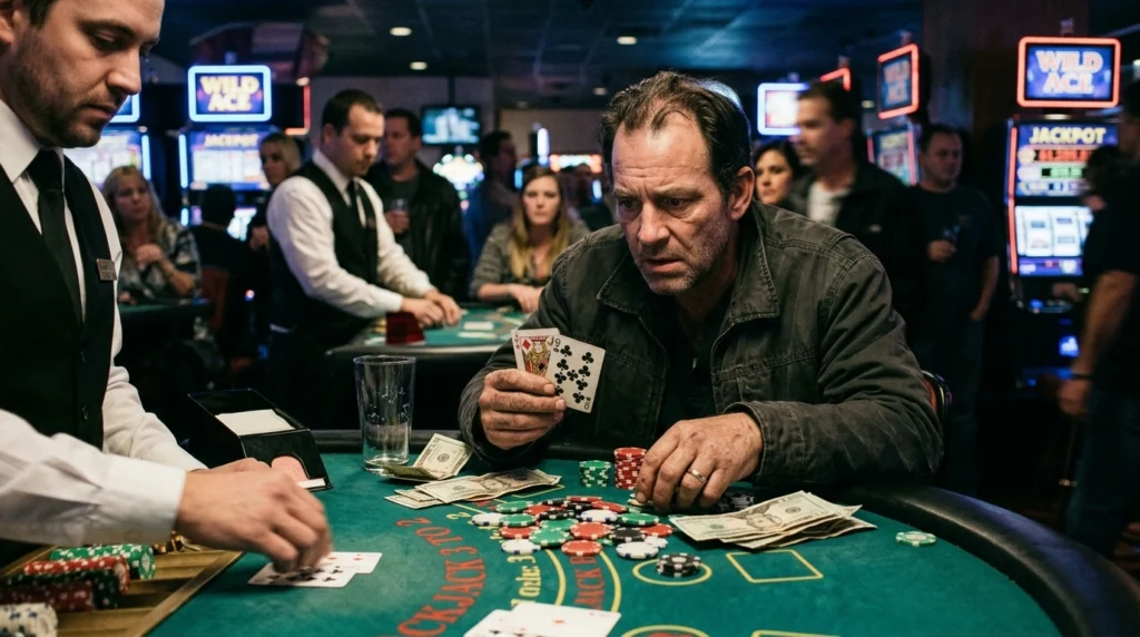 metaphor for gambling
