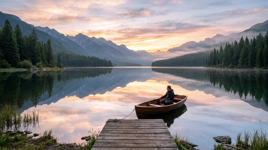 metaphor for lake