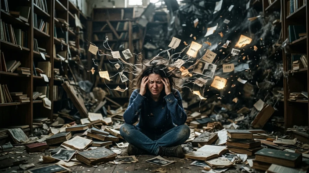 metaphor for losing your mind