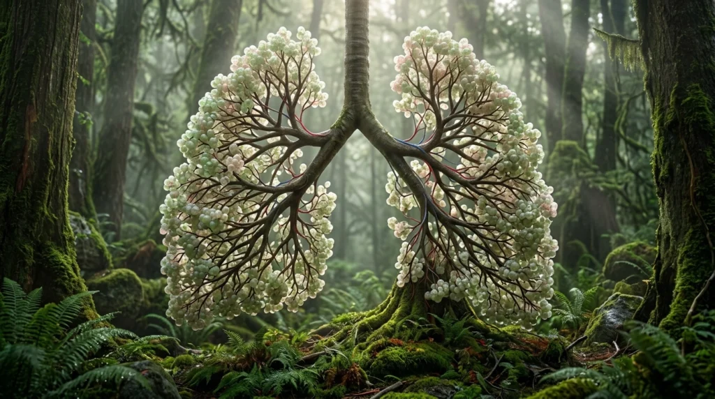 metaphor for lungs