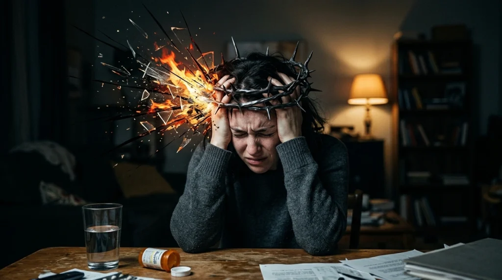 metaphor for migraine