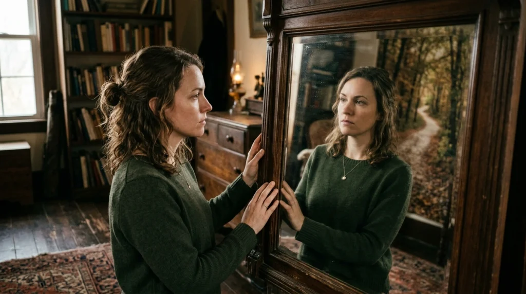 metaphor for mirror
