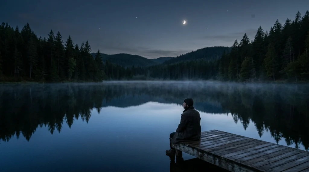 metaphor for night time