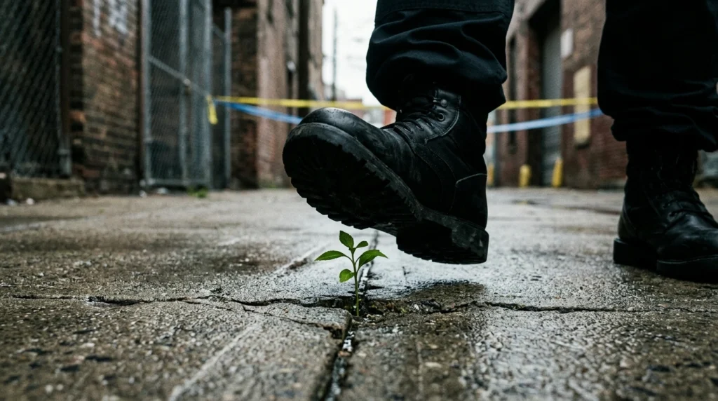 metaphor for police brutality