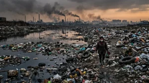 metaphor for pollution