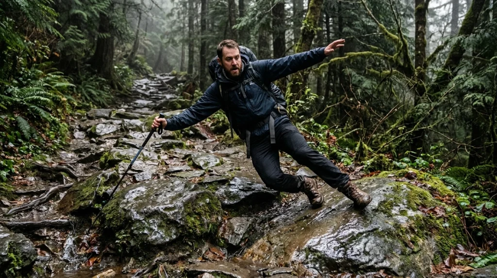 metaphor for slippery