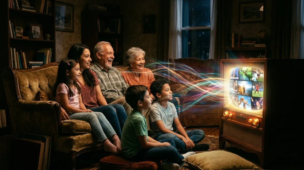 metaphor for television