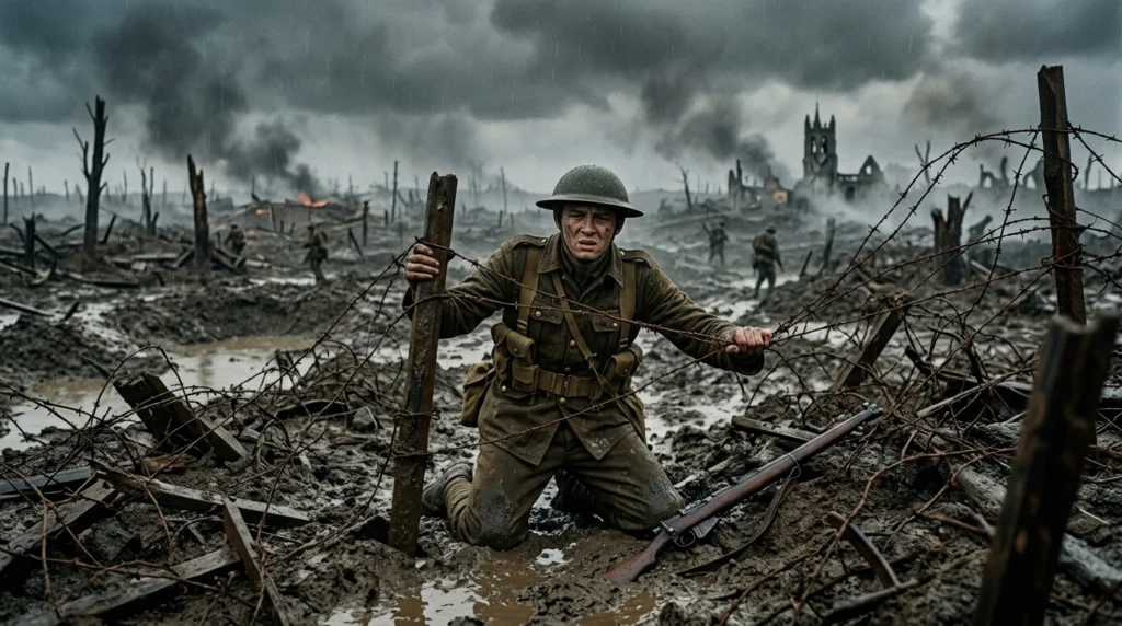 metaphor for world war 1